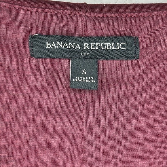 Banana Republic Factory Ponte Knit V Neck Tank Top Size Small - Picture 5 of 9